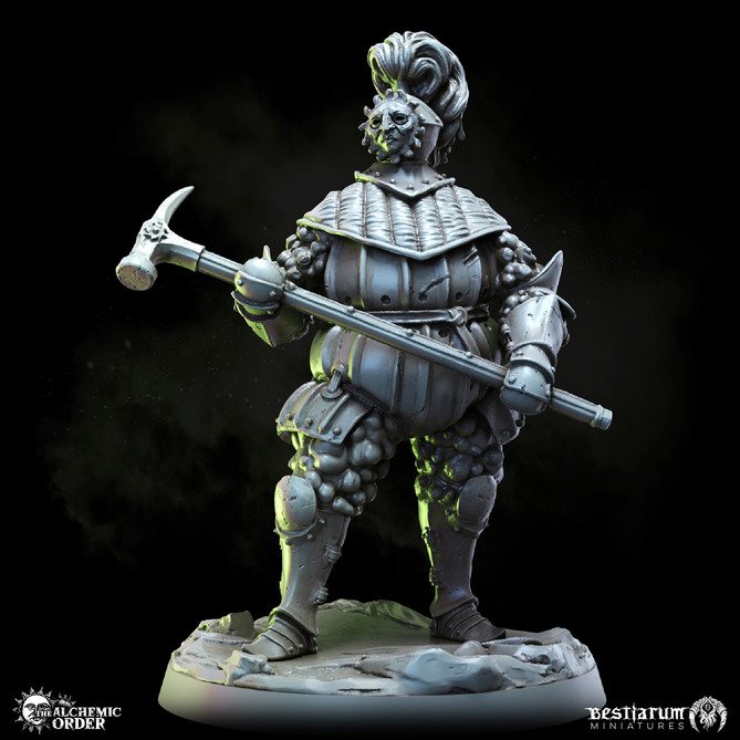 Miniature: Plague Knights