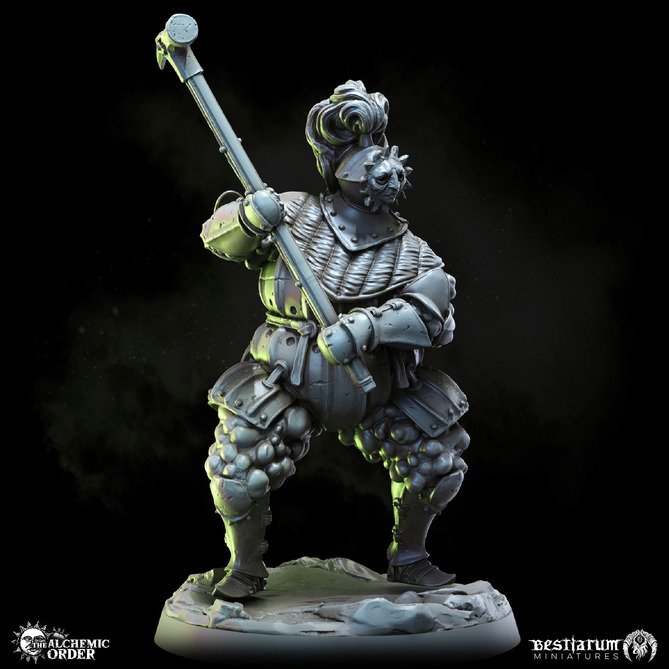 Miniature: Plague Knights