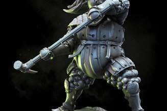 Miniature: Plague Knights