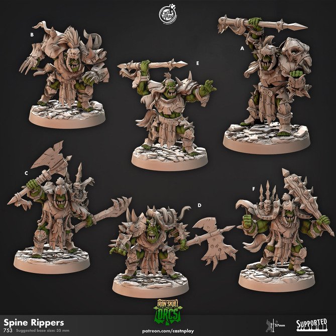Miniature: Spine Rippers