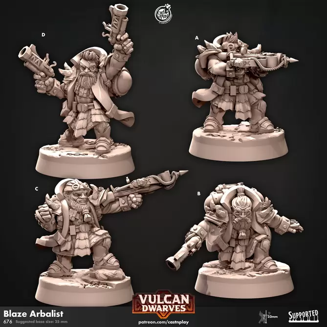 Miniature: Blaze Arbalist