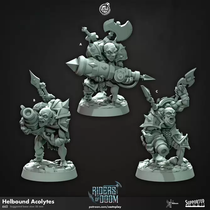 Miniature: Hellbound Acolytes