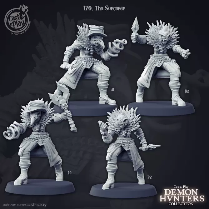 Miniature: The Sorcerer Hunters