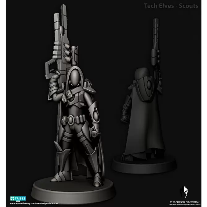 Miniature: Tech Elves Scouts