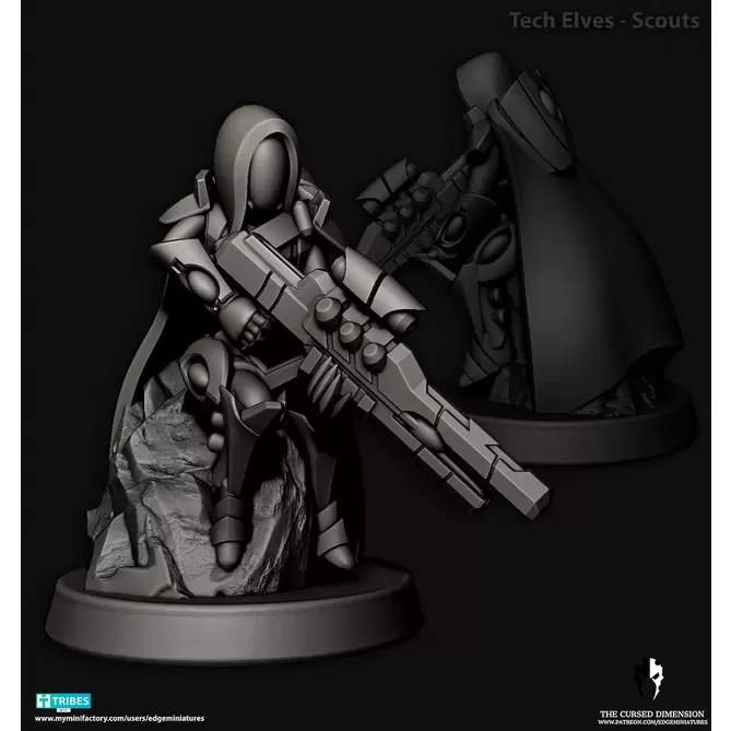 Miniature: Tech Elves Scouts