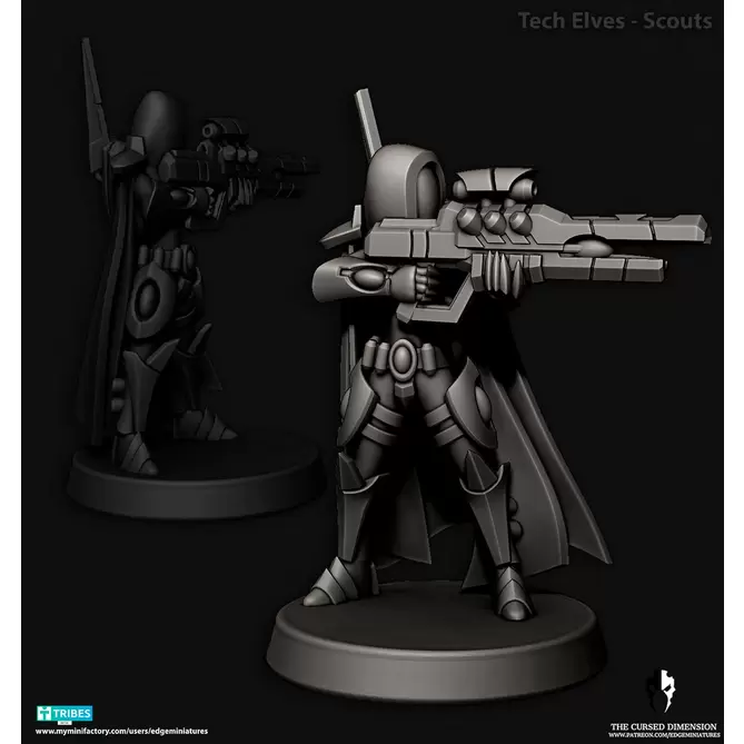Miniature: Tech Elves Scouts