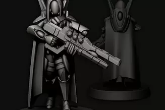 Miniature: Tech Elves Scouts