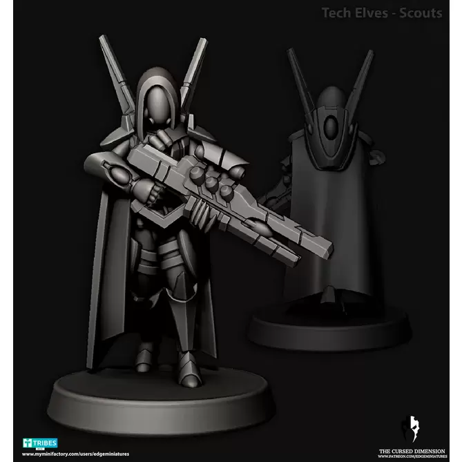 Miniature: Tech Elves Scouts