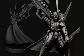 Miniature: Tech Elves Scouts