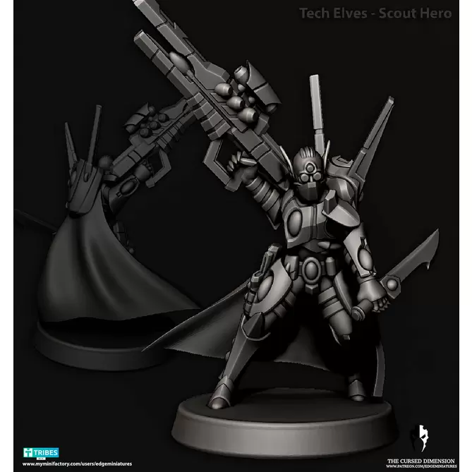 Miniature: Tech Elves Scouts