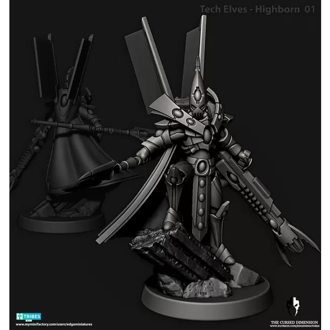 Миниатюра: Tech Elves Highborn 1