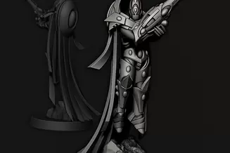 Miniature: Tech Elves Phantom Warriors