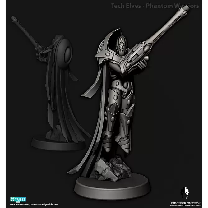 Miniature: Tech Elves Phantom Warriors