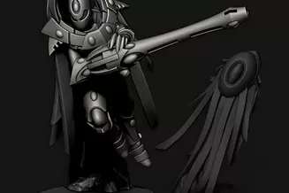 Miniature: Tech Elves Phantom Warriors