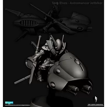 Tech Elves Astromancer (Jetbike)
