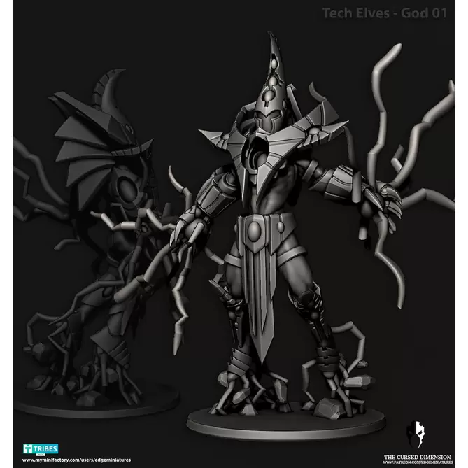 Miniature: Space Elves God 1