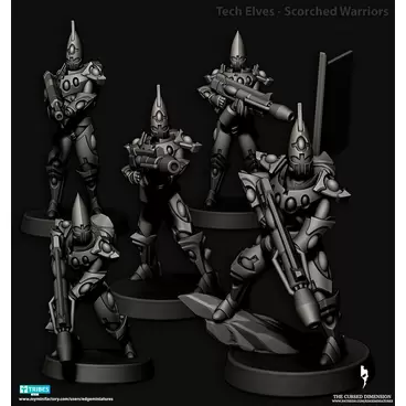 Tech Elves Scorched Warriors
