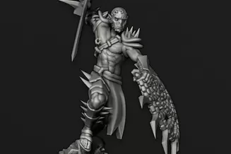 Миниатюра: Cursed Elves Arena Warriors