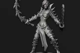 Миниатюра: Cursed Elves Arena Warriors