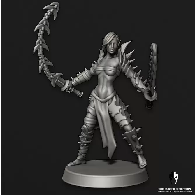 Миниатюра: Cursed Elves Arena Warriors