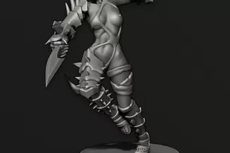 Миниатюра: Cursed Elves Arena Warriors