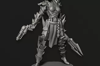 Миниатюра: Cursed Elves Arena Warriors