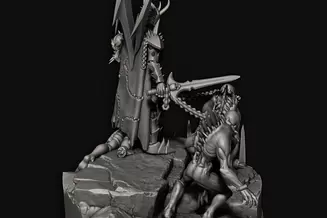 Miniature: Armored Lord Epic