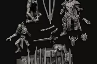 Miniature: Armored Lord Epic