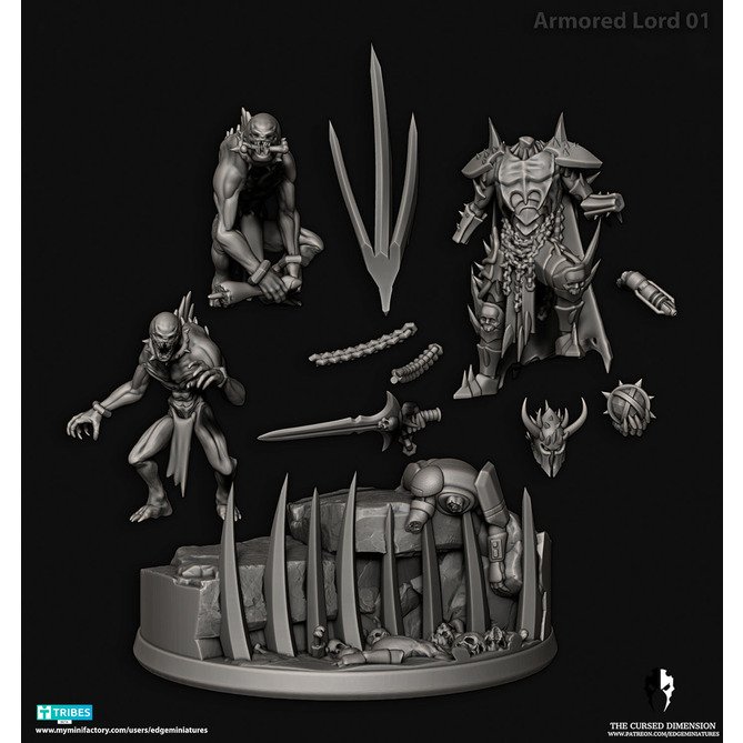 Miniature: Armored Lord Epic