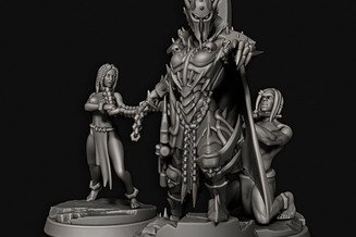 Miniature: Armored Lord Female