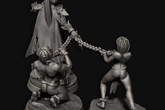 Miniature: Armored Lord Female
