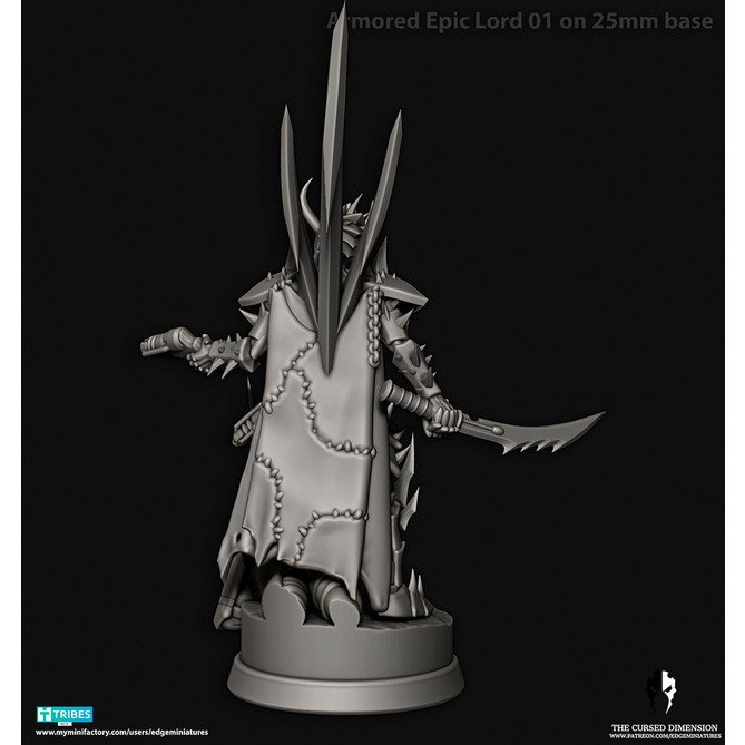 Miniature: Armored Lord Male