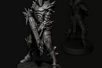 Миниатюра: Cursed Elves Alt Armored Warriors
