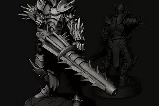 Миниатюра: Cursed Elves Alt Armored Warriors