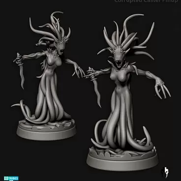 Corrupted Caster Pinup