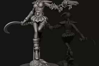 Miniature: Dark Jesters