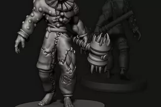 Miniature: Dark Jesters Mostrosity