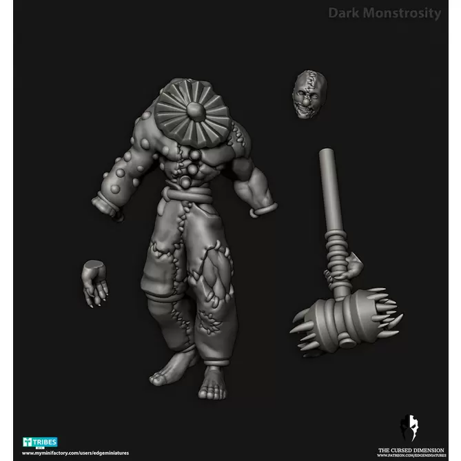 Miniature: Dark Jesters Mostrosity