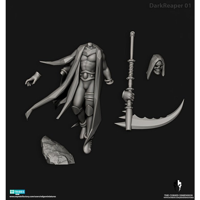 Miniature: Dark Jesters Reaper 1