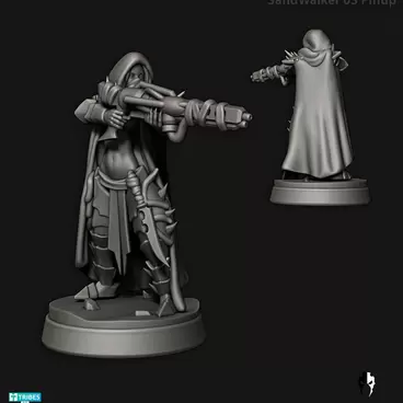 Desert Elves Sand Walkers Pinup 2