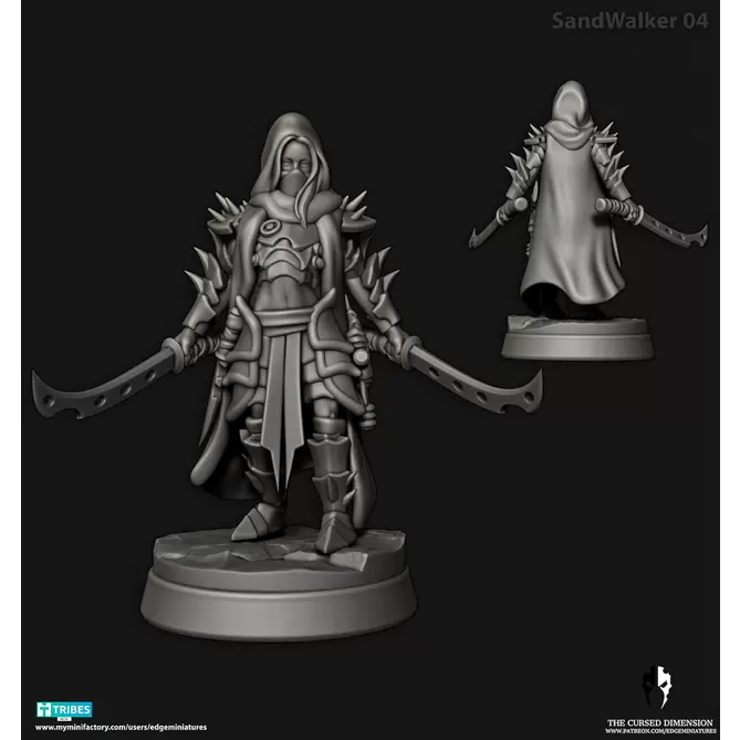 Miniature: Desert Elves Sand Walkers