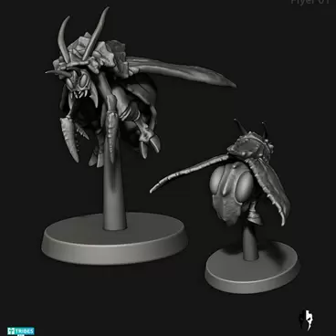 Hive Aliens Flyers