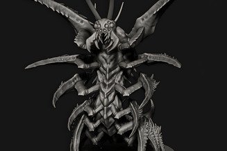 Miniature: Hive Aliens Centipede