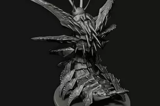 Miniature: Hive Aliens Centipede