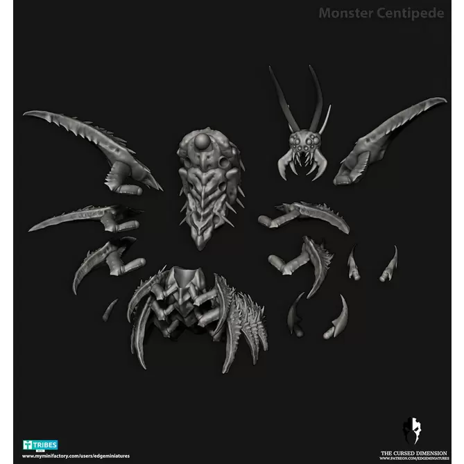 Miniature: Hive Aliens Centipede