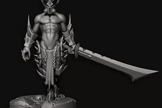 Miniature: Pureblood Warriors Pinup