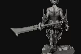 Miniature: Pureblood Warriors Pinup