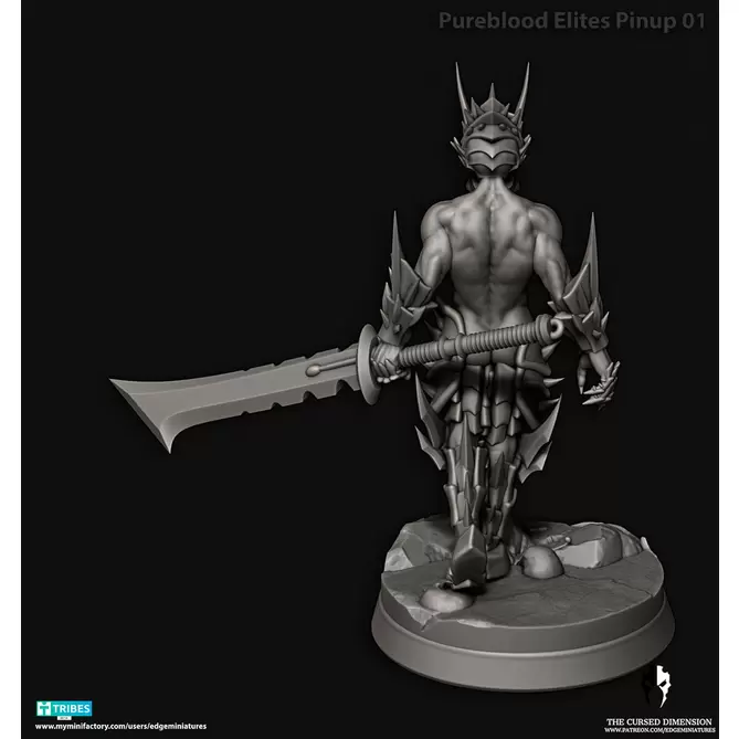 Miniature: Pureblood Warriors Pinup