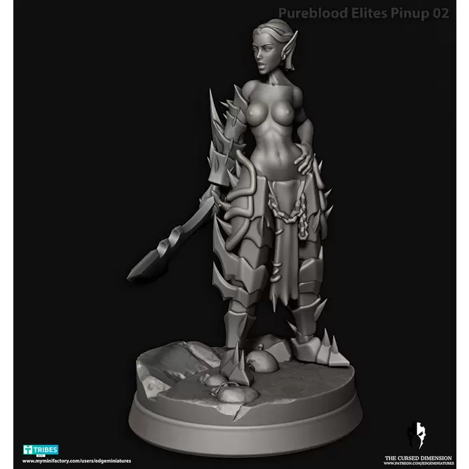 Miniature: Pureblood Warriors Pinup