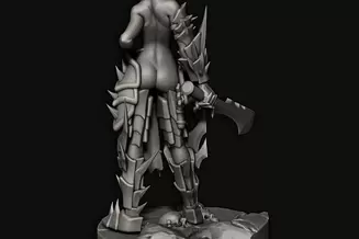 Miniature: Pureblood Warriors Pinup